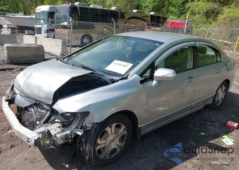 2006 Honda Civic Hybrid z USA, uszkodzony, nr VIN JHMFA36286S017500